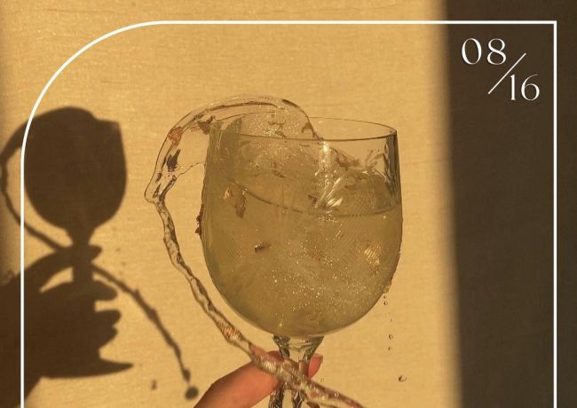 0816(六)｜自製香草無酒精飲料